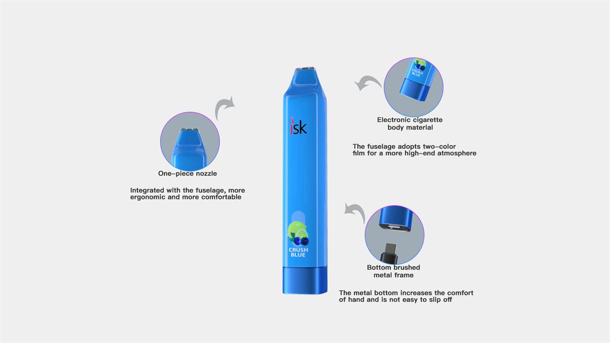 ISK013 pod dùng 1 lần 3000 hơi với luồng không khí có thể điều chỉnh và pin có thể sạc lại