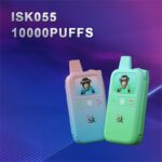 ISK055 10000 Hơi Vape POD dùng một lần với pin sạc luồng không khí có thể điều chỉnh 20ml